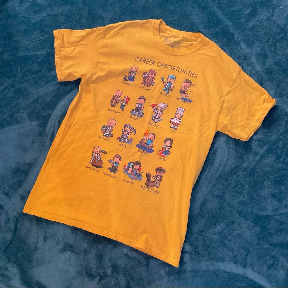 MINECRAFT mojang cute graphic tee
